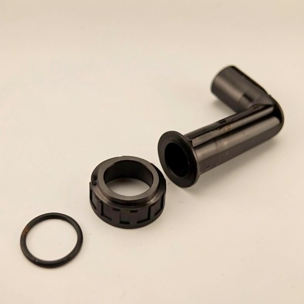 Liaison Coudée + écrou + joint de vanne Noire NM 1"1/2 Filtre SAB Century