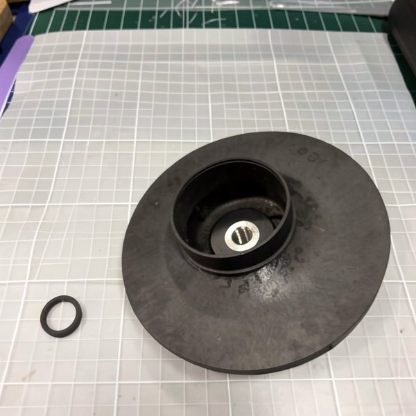 Turbine + joint Ø124 ép.10 mm PPE Sprint, Victoria 1,5 CV Tri 50 Hz