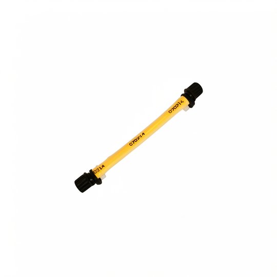 Tube santoprene avec raccords Ø6,25x10,55 L, totale 180 mm