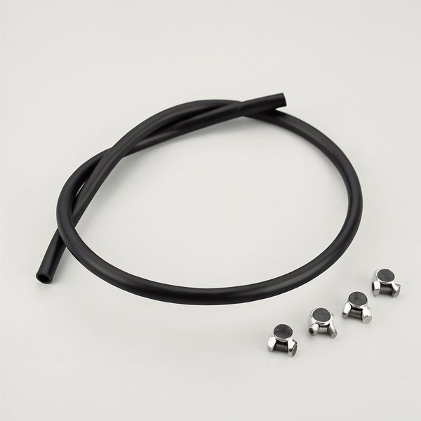 Tube noir doseur chlore by pass actuel 250x1cm