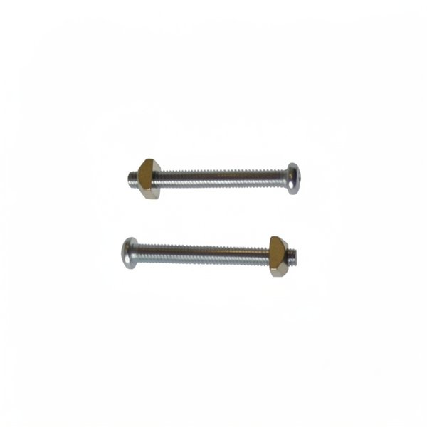 Vis de bride de serrage M6x50 avec écrous (x2)