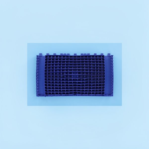 Brush PVC Diag Blue Cb
