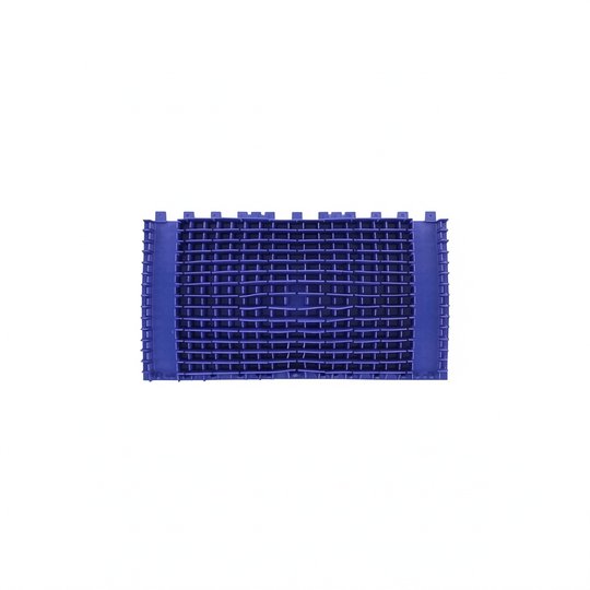 Brush PVC Diag Blue Cb