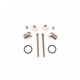 Kit visserie enjoliveur 4403010302 projecteur standard