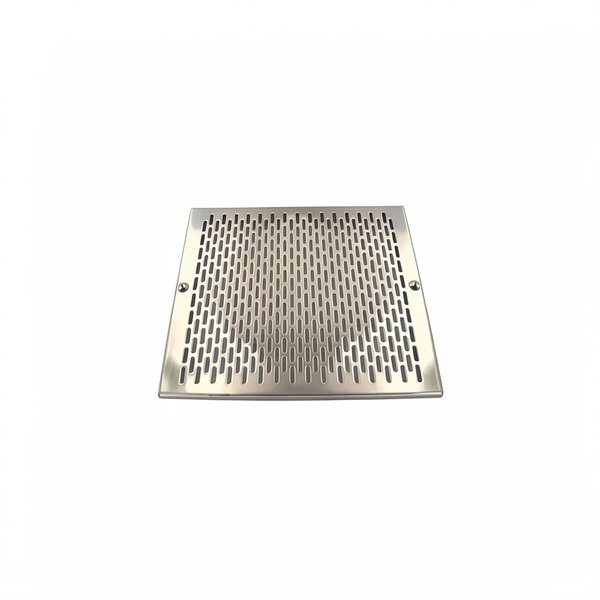 Grille (+ vis) BDF 300x300 - Inox Béton