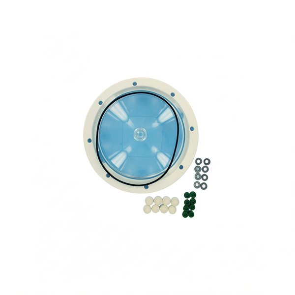 Couvercle + bride + joint + boulons + cache-vis 8" (Øext: 261mm) pour FSAB Vesubio AM, Neptune, Jupiter