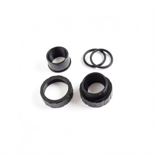Kit raccord union 63mm Tristar (x2) pour PPE Max Flo 2 et XL