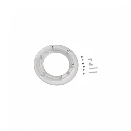Enjoliveur + bride + vis et anneaux plastiques + écrous PROJ LED