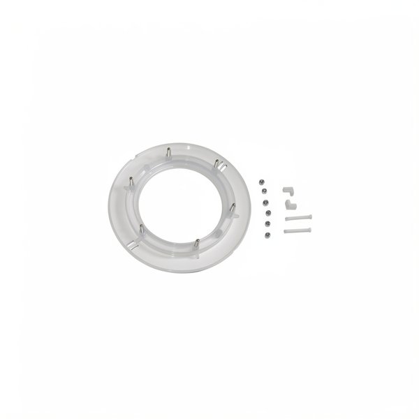 Enjoliveur + bride + vis et anneaux plastiques + écrous PROJ LED