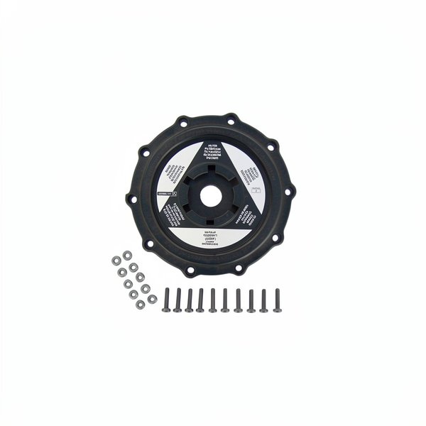 Couvercle + vis de vanne Noire NM 2" - 5Pos