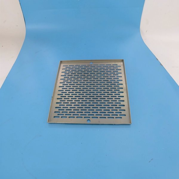 Grille (+ vis) BDF Carrée 252x252 mm en inox Liner/Béton