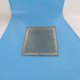 Grille (+ vis) BDF Carrée 252x252 mm en inox Liner/Béton