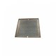 Grille (+ vis) BDF Carrée 252x252 mm en inox Liner/Béton