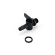 Robinet de purge 1/4" et joint doseur chlore in line / by pass actuel