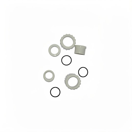 Kit connexion vanne (3 raccords union avec écrous et joints) Filtre SAB Cristal-Flo