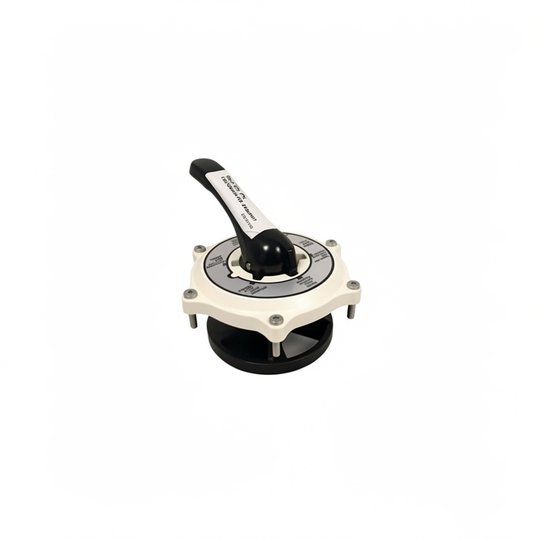 Partie supérieure de vanne Badumat R40 coloris blanc
