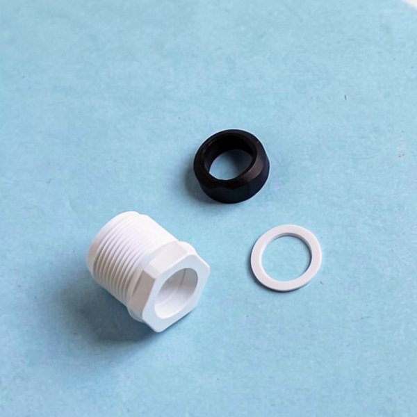 Presse-étoupe M25 mm pour support d'ampoule PROJ plat - Béton