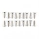 Sachet 18 vis DIN-7982 (5,5x32 mm) pour skimmer