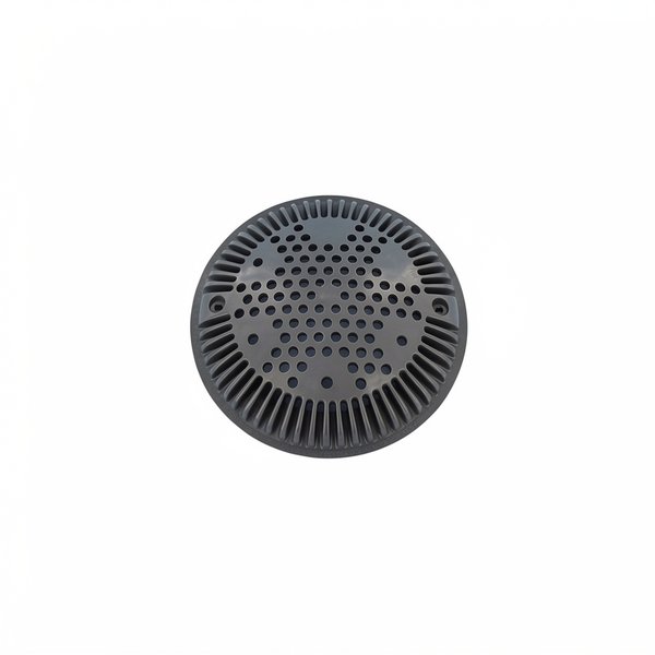 Grille BDF anti-vortex couleur Gris Foncé SANS VIS