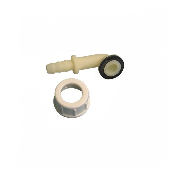 Coude nylon + écrou