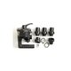 Vanne Side noire 1"1/2 MPV03 avec liaisons pour filtres SP, S, MFS - Entraxe 125 mm