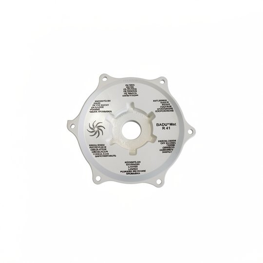 Couvercle pour vanne R41 - coloris blanc, avec auto-collant et joint torique