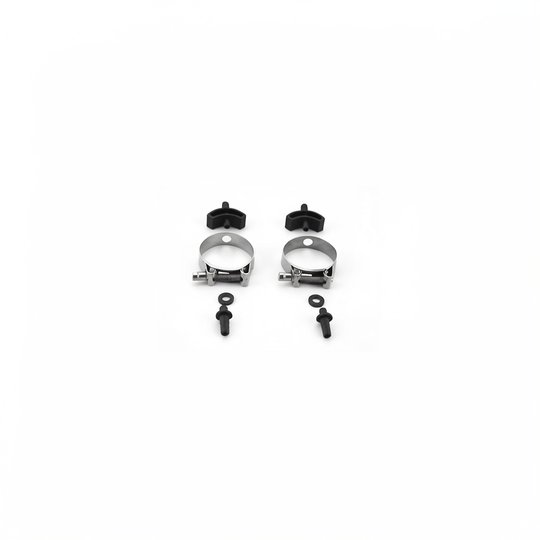 Kit raccords et colliers (x2) pour doseur chlore by pass actuel