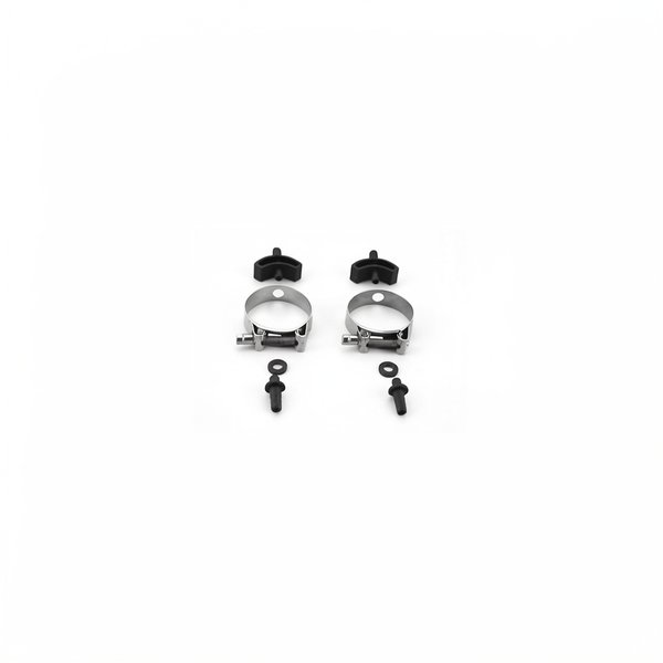 Kit raccords et colliers (x2) pour doseur chlore by pass actuel