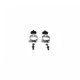 Kit raccords et colliers (x2) pour doseur chlore by pass actuel