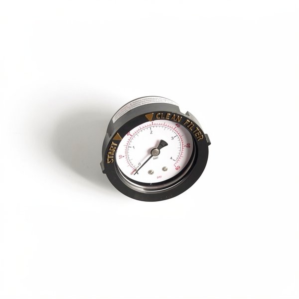 Manomètre 4 bars axial 1/4 FILTRE SAB Triton