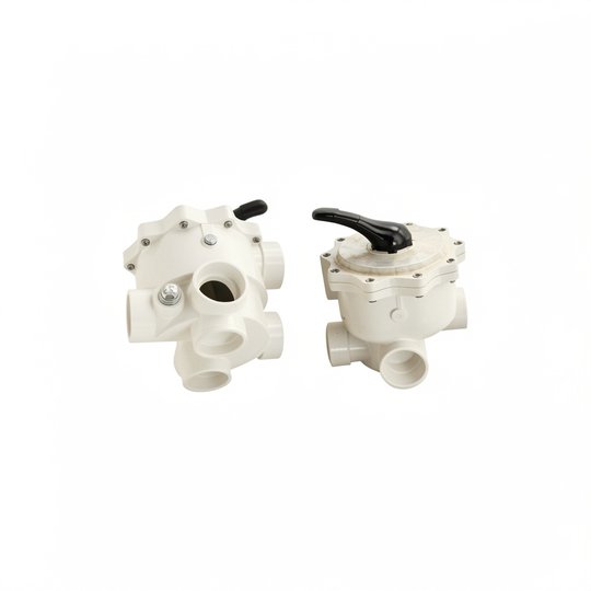 Vanne Side V6 2" ND SM20-3 blanche - liaisons à coller Ø63 non incluses