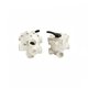 Vanne Side V6 2" ND SM20-3 blanche - liaisons à coller Ø63 non incluses