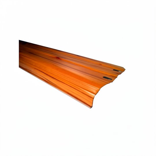 Margelle métallique Imitation Bois 150x705 mm (à l'unité)