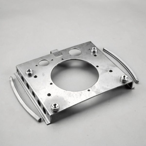 Plaque de fixation INOX et profil