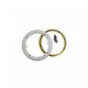 Bride sans inserts (+ vis Parker + joints) BDF Easyline BLANCHE