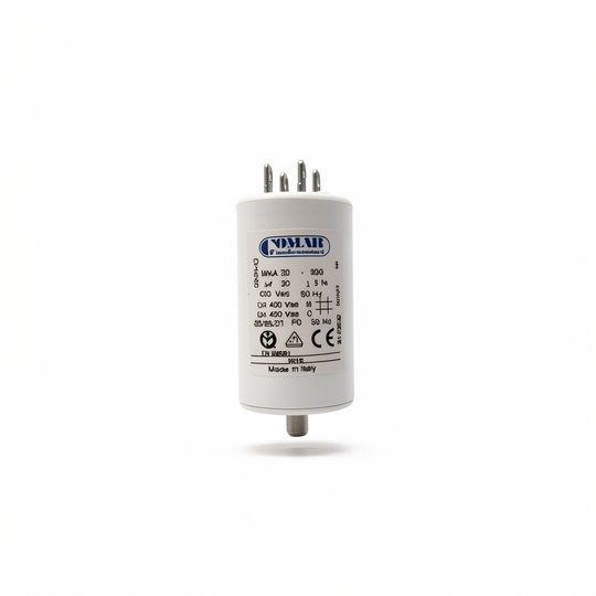 Condensateur MKA 20µF 450V 40X70 avec vis M8 et cosse Double