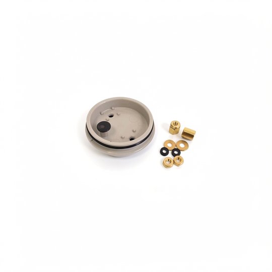 Plaque support électrode équipée + visserie (sachet complet) - Grise (compatible toute coque)