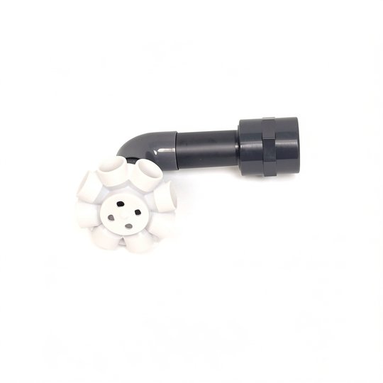 Diffuseur supérieur FILTRE SAB (Jupiter, Titan) 9m3 - avec coude