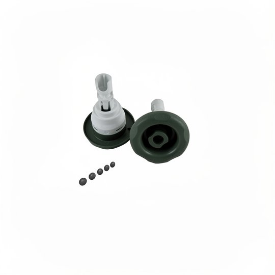 Jet Poly Storm Directionel "S-Scallop" Ø90mm grise