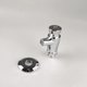 Robinet bouton poussoir de douche
