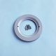 Collerettes/enjoliveurs 2 trous + vis PROJ PL84V, fixation par vis - Gris