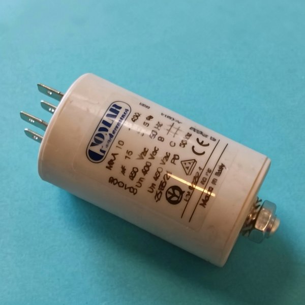 Condensateur 16µF à cosse PPE 0,55 kW