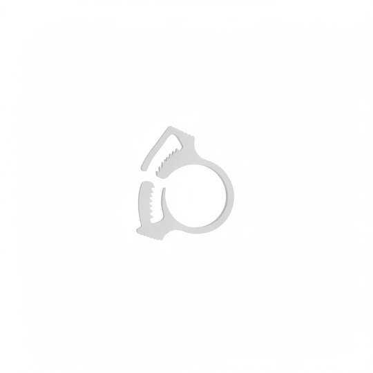 Collier Blanc / attache tentacule