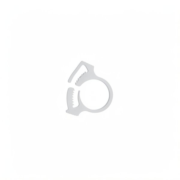 Collier Blanc / attache tentacule