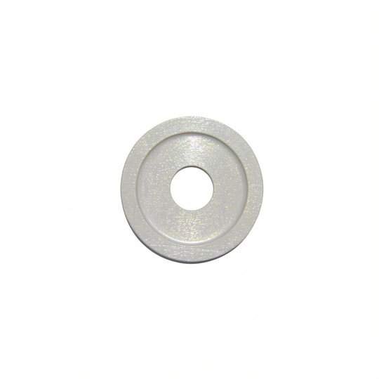Rondelle plastique blanche pour vis de roue
