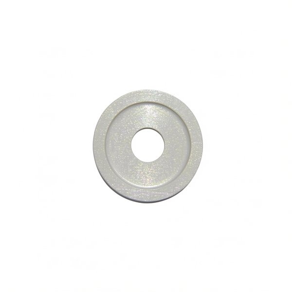 Rondelle plastique blanche pour vis de roue