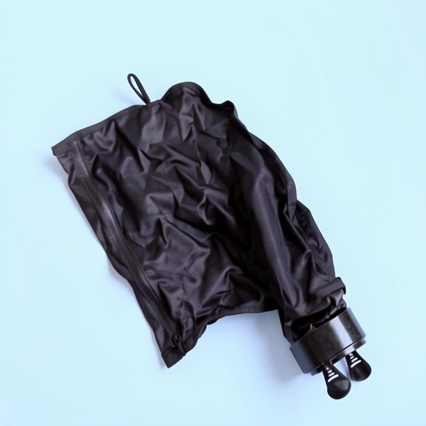 Sac à limon Noir standard avec zip de fermeture (Polaris 3900S, Black Max) - K-23