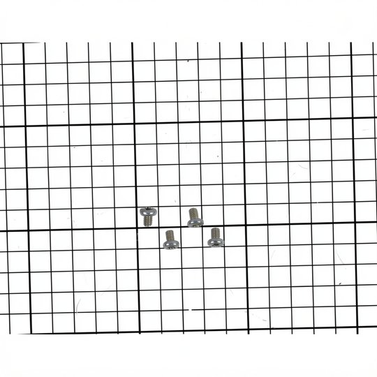 Vis M4x6 mm de fixation inférieure du capot