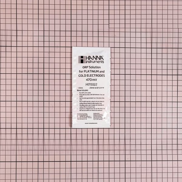 Solution tampon 465 mV -boite de 6 u