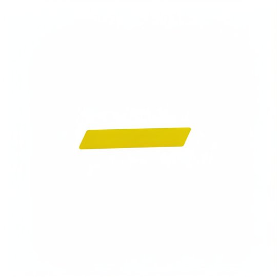Décoration barre jaune